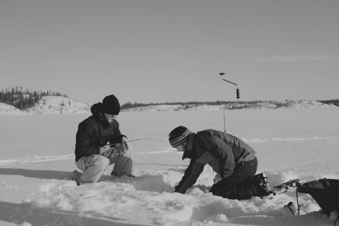 Ice fishing game in United Kigdom