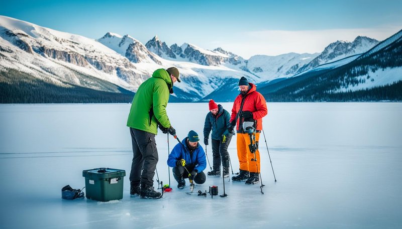 Catch the Thrill of Ice Fishing in Canada's Chilly Winter Wonderland in Canada